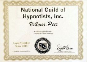 Peer Vollmer Hypnose National Guid of Hypnotists